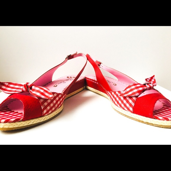 NWT-Poetic Licence “Picnic Anyone” slingback flat - Picture 4 of 6